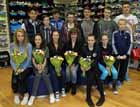 Start Fitness NEHL presenatation for youngsters with flowers.